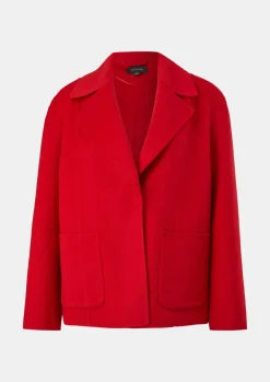 Doubleface-Jacke aus Wollmix-Comma New