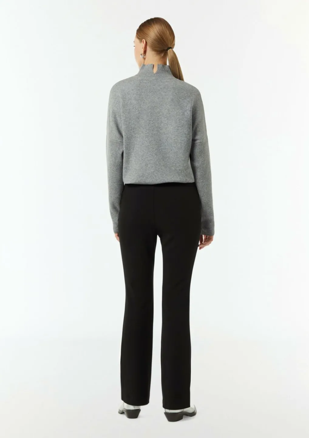 Elastische Hose mit Flared Leg-Comma Sale