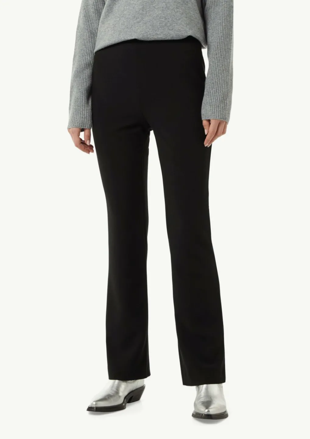 Elastische Hose mit Flared Leg-Comma Sale