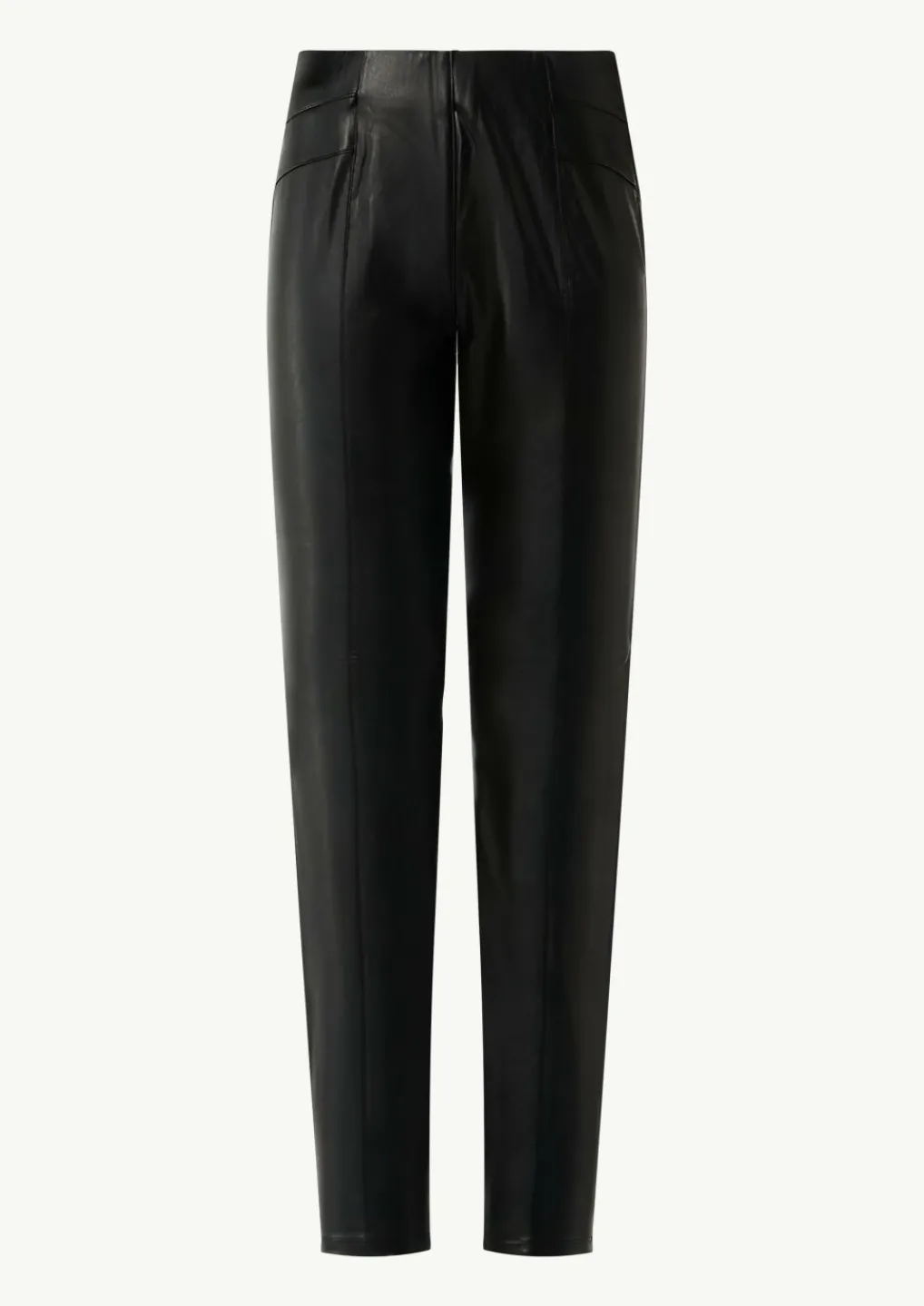 Elastische Leggings aus Lederimitat-Comma Online