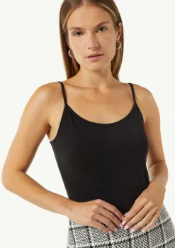 Elastisches Jerseytop im Slim Fit-Comma Fashion