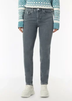 Elastische Skinny Jeans mit Waschung-Comma Clearance