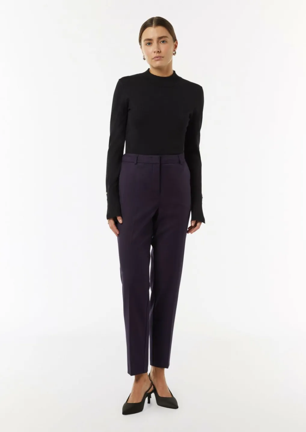 Elegante Hose mit Bügelfalte-Comma Online
