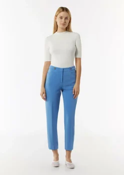 Elegante Hose mit Riegel und Knopf-Comma Online