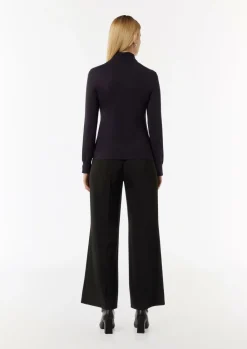Eleganter Feinstrickpullover mit Rollkragen-Comma Best