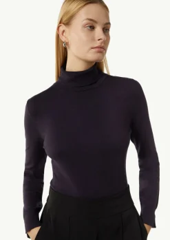 Eleganter Feinstrickpullover mit Rollkragen-Comma Best