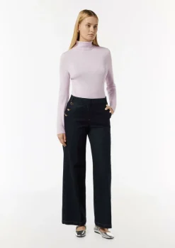 Eleganter Feinstrickpullover mit Rollkragen-Comma Online