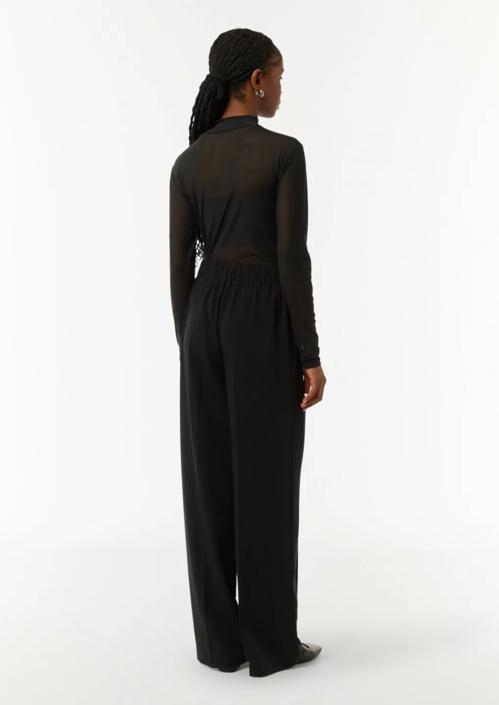 Elegante Stoffhose mit Bindeband-Comma Clearance