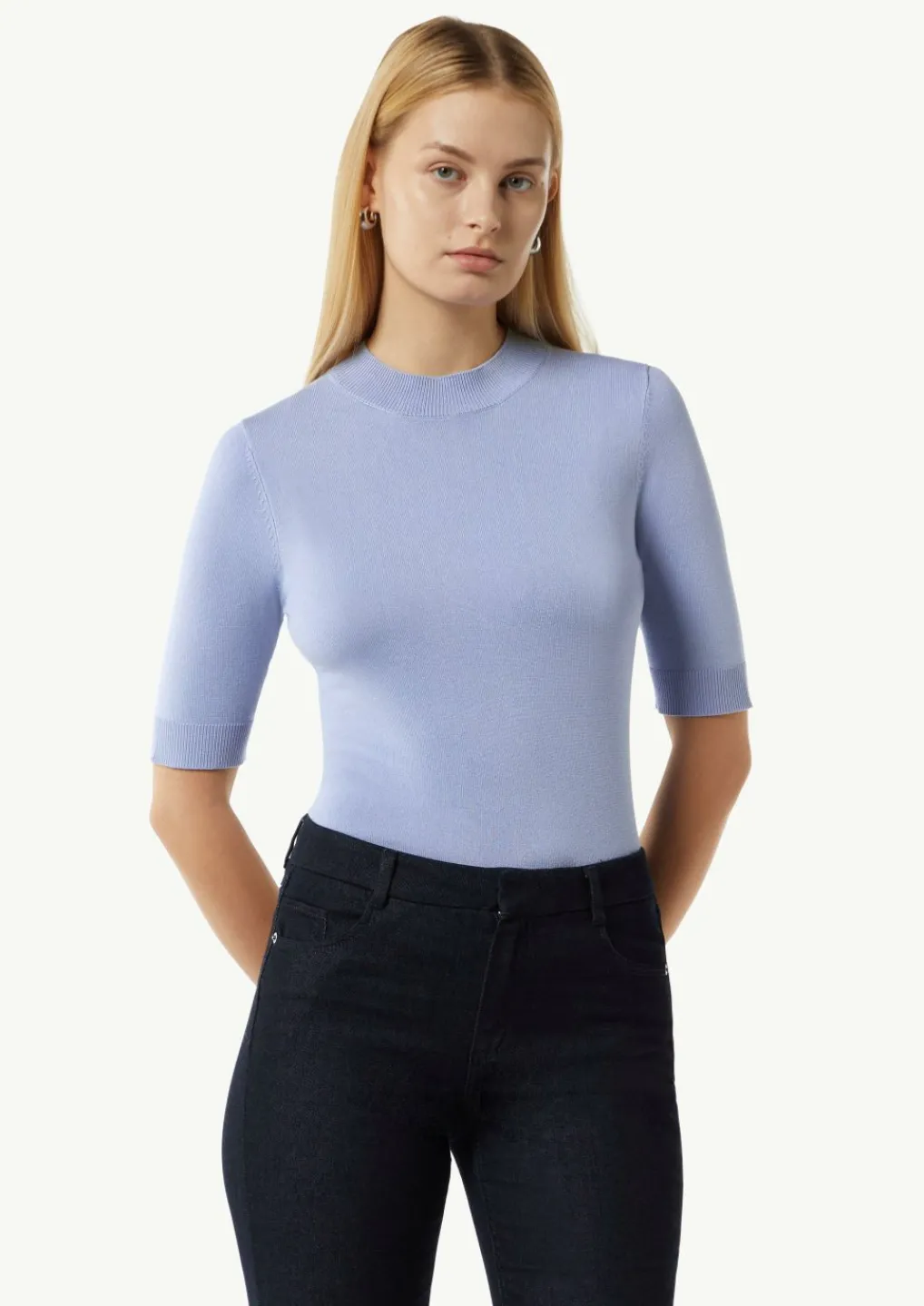 Feinstrickpullover aus Viskosemix-Comma New