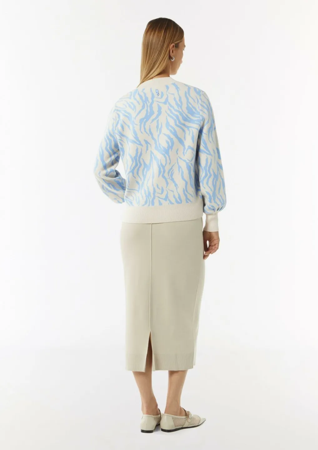 Feinstrickpullover mit Jacquard-Muster-Comma Discount