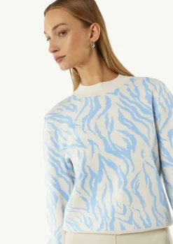 Feinstrickpullover mit Jacquard-Muster-Comma Discount