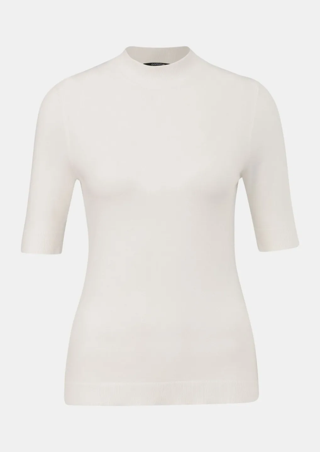 Feinstrickpullover mit Stehkragen-Comma Discount