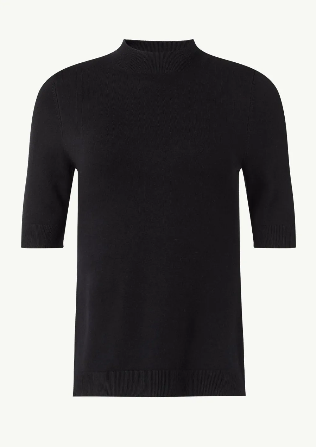 Feinstrickpullover mit Stehkragen-Comma Best