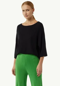 Feinstrickpullover mit weiten Ärmeln-Comma Fashion