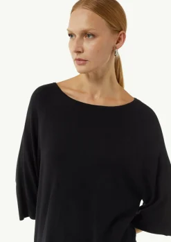 Feinstrickpullover mit weiten Ärmeln-Comma Fashion
