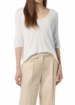 Feinstrick-Shirt aus Viskose-Comma Sale