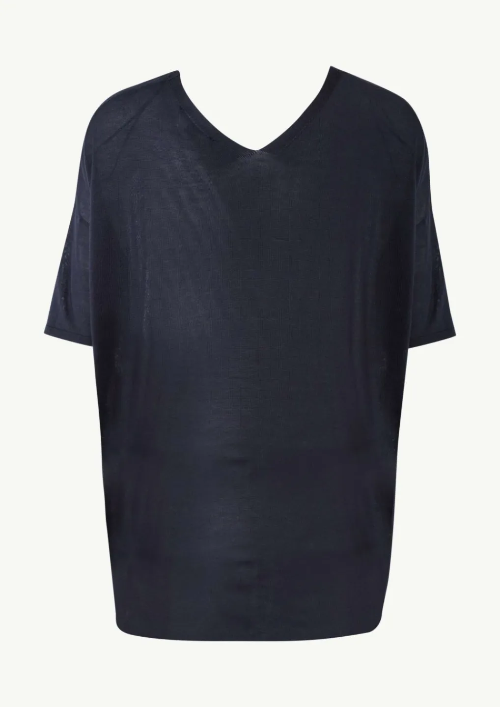 Feinstrick-Shirt aus Viskose-Comma Outlet