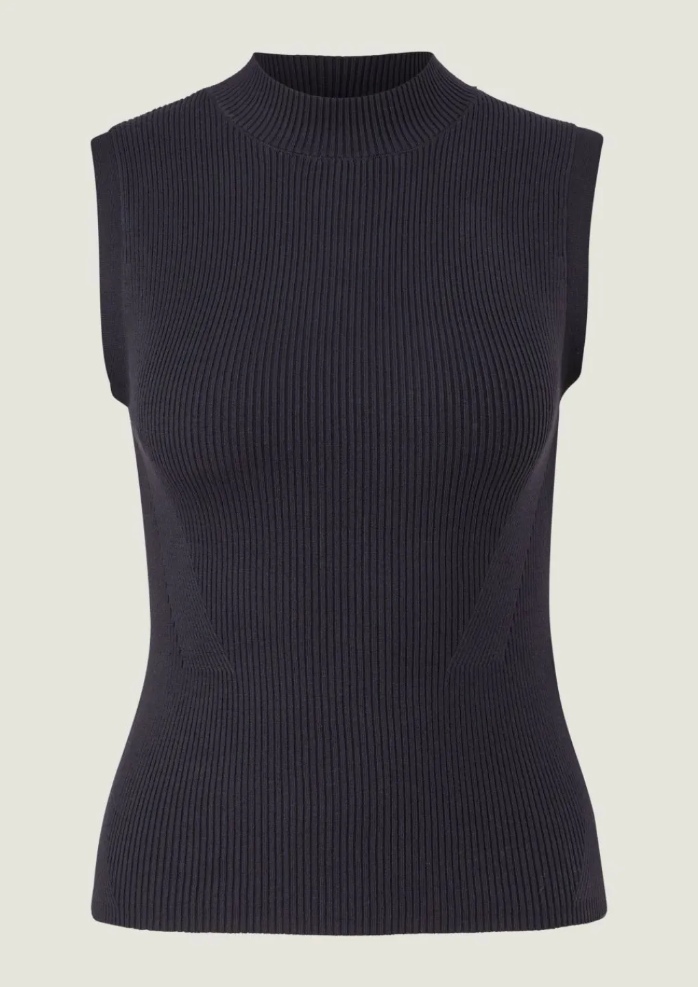 Feinstricktop aus Viskosemix-Comma Hot