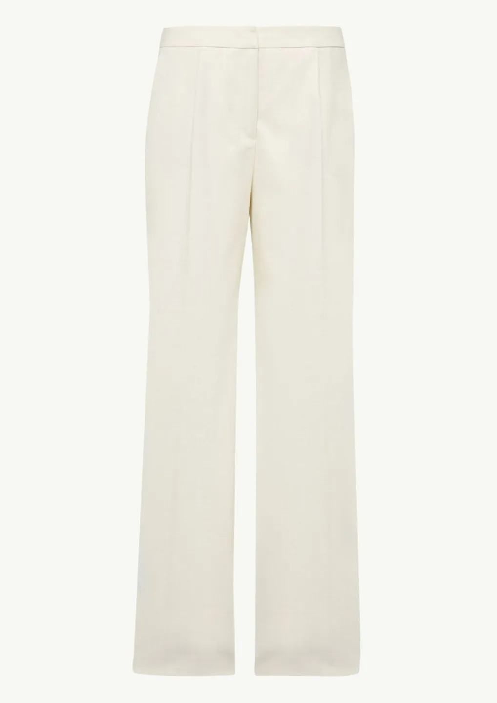 Flannelhose mit weitem Bein-Comma Fashion