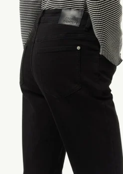 Flared-Leg-Jeans aus Baumwollstretch-Comma Online