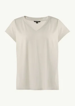 Fließendes T-Shirt aus Jersey im Loose Fit-Comma Outlet