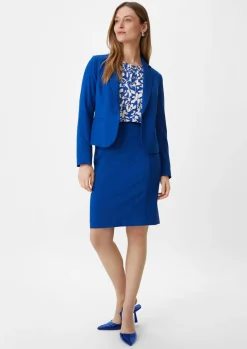 Gemusterte Bluse aus Viskose-Comma Fashion