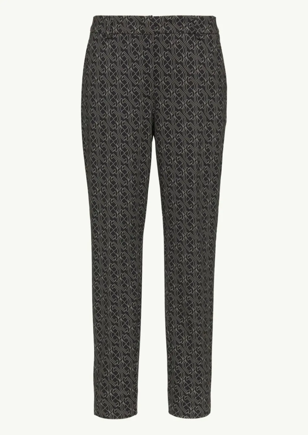Gemusterte Cigarette-Pants aus Jersey-Comma Discount
