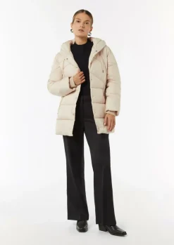 Gesteppte Jacke mit Druckknöpfen-Comma New
