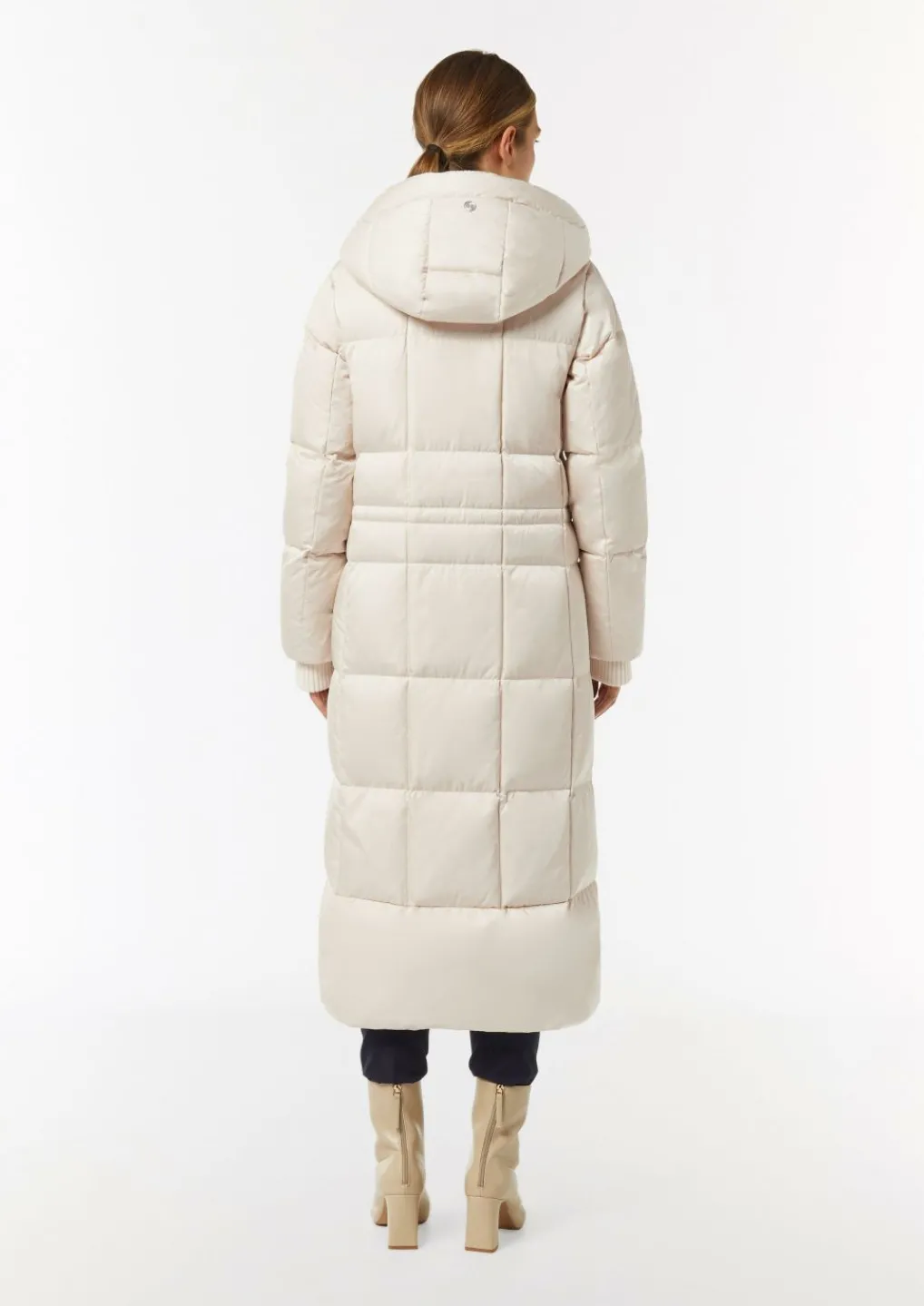 Gesteppter Daunenmantel mit Einsatz-Comma Fashion