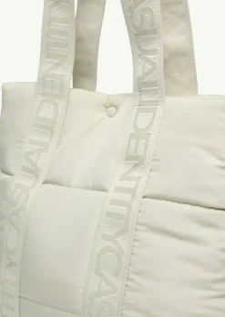 Gesteppter Shopper mit Logo-Details-Comma Online