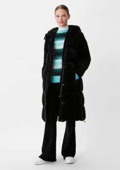 Gestreifter Strickpullover aus Alpakamix-Comma Fashion