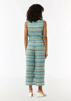 Gestrickte Culotte mit Wide Leg und Elastikbund-Comma Sale