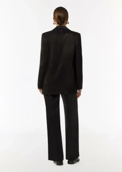 Glänzender Blazer mit Zierknöpfen-Comma New