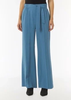 High Waist-Schlupfhose mit Piquestruktur-Comma Outlet