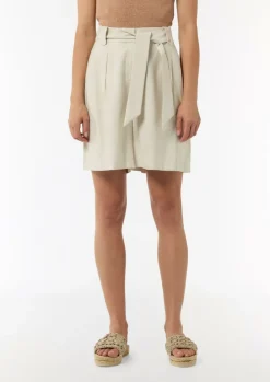 High Waist-Shorts mit Cargotasche-Comma Fashion