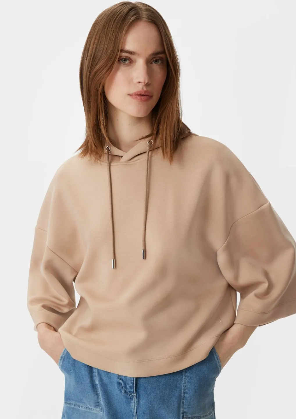 Hoodie mit weiten Ärmeln-Comma New