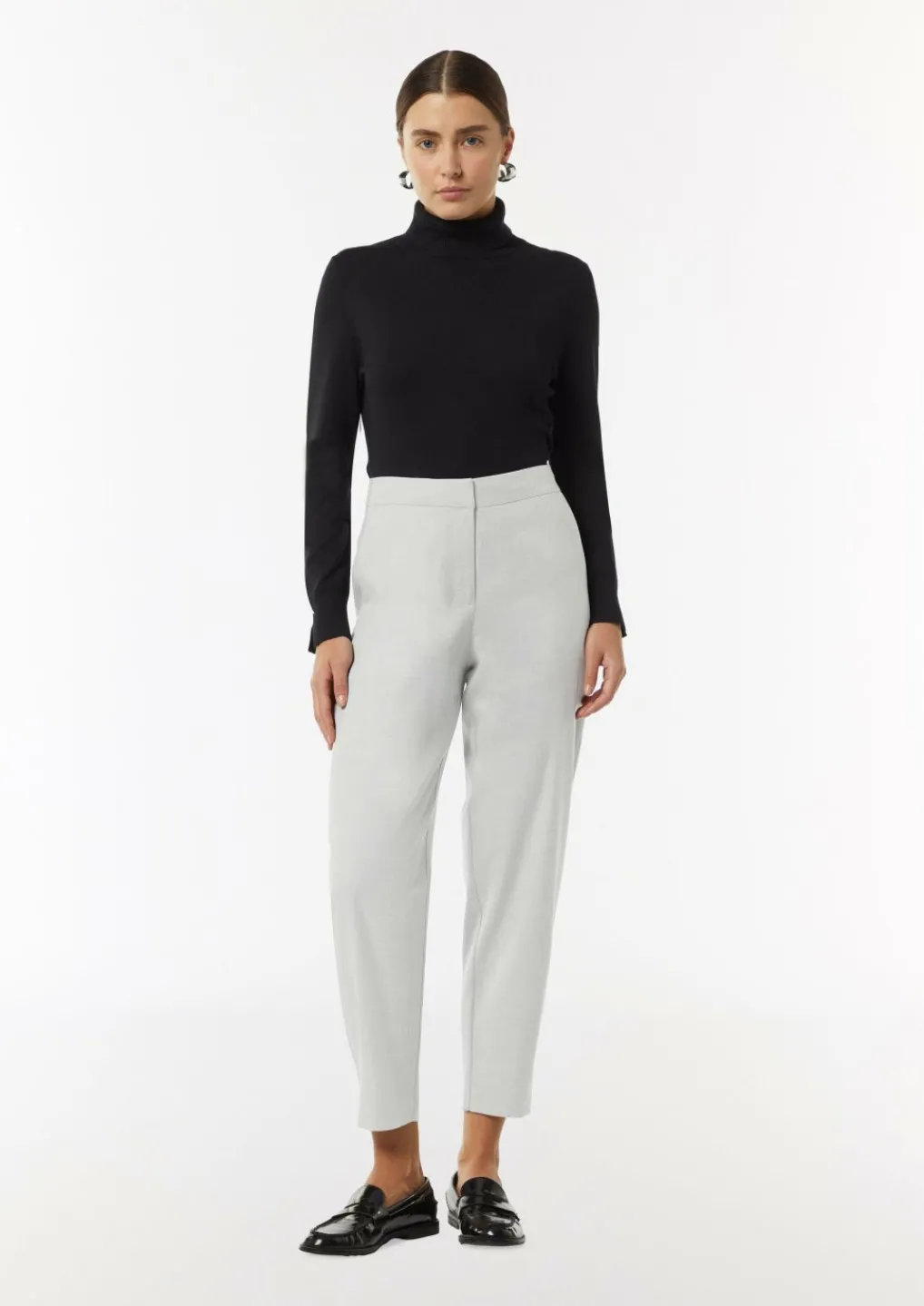 Hose aus Flanell-Comma Fashion