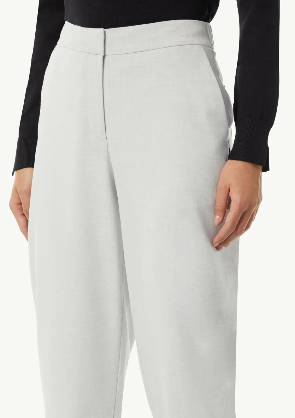 Hose aus Flanell-Comma Fashion