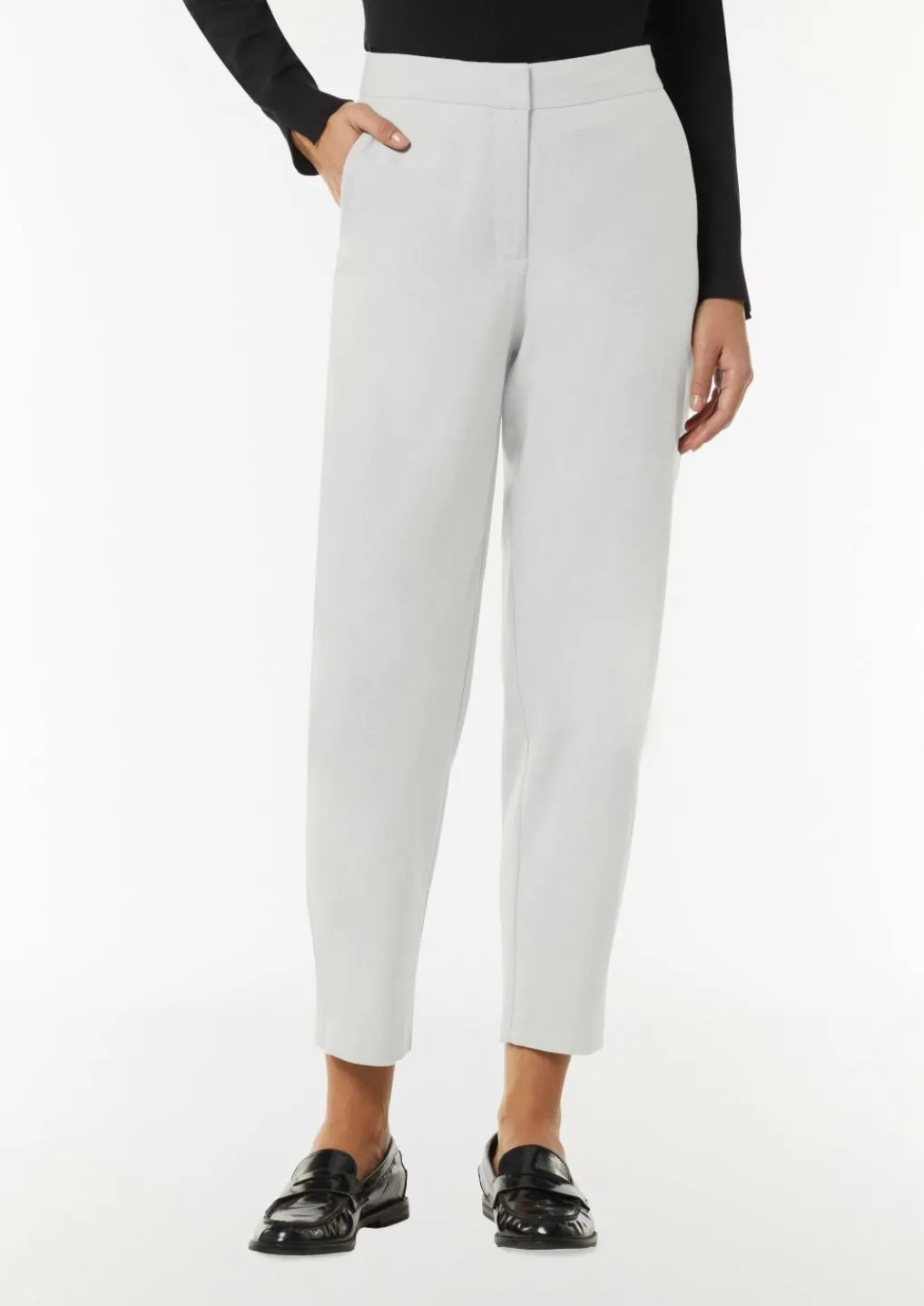 Hose aus Flanell-Comma Fashion