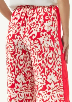Hose mit All-over-Print-Comma Discount
