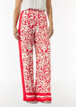 Hose mit All-over-Print-Comma Discount