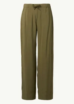 Hose mit weitem Bein und Paspeldetail-Comma Best