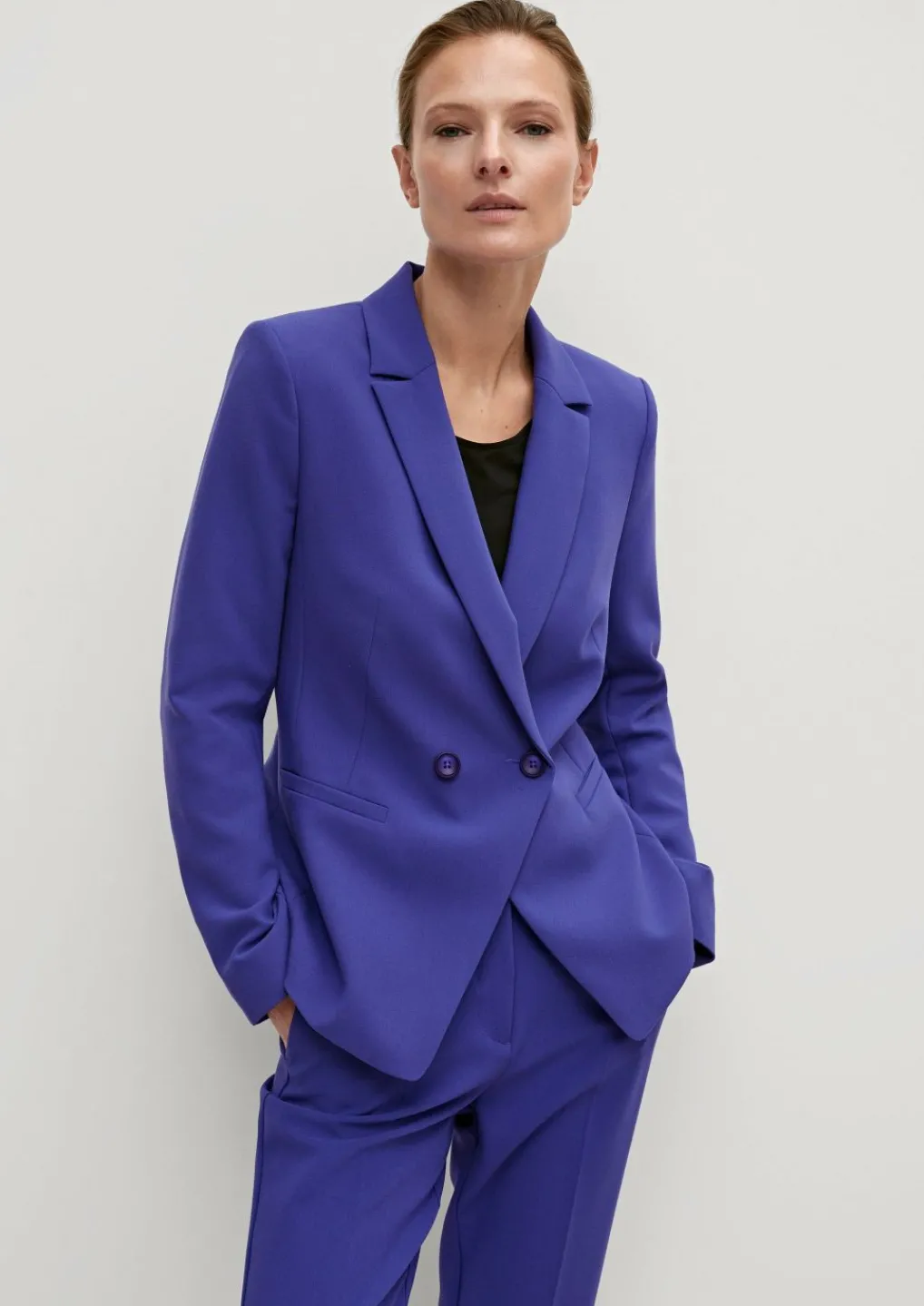 Indoor-Blazer aus Viskosestretch-Comma Clearance
