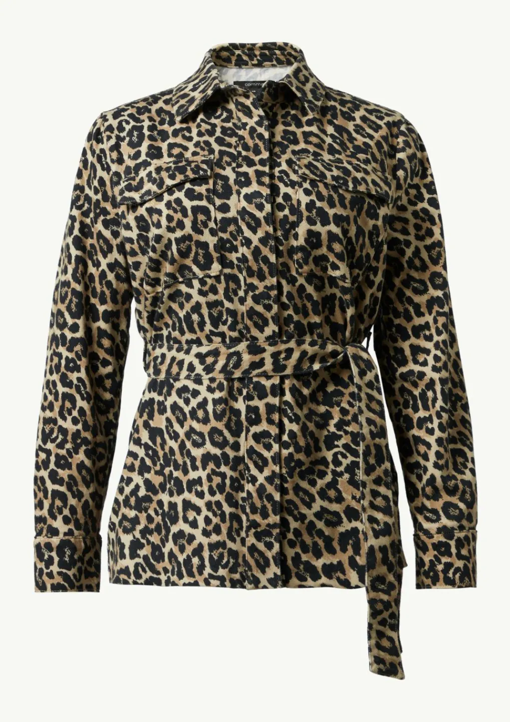 Indoor-Jacke mit Leo-Muster-Comma New