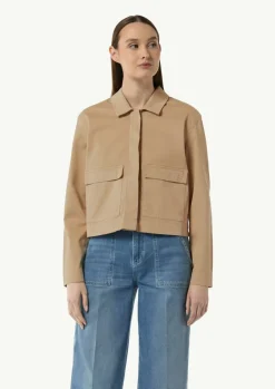 Jacke aus Baumwollstretch-Comma Online