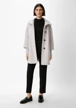 Jacke aus Bouclé-Comma Hot