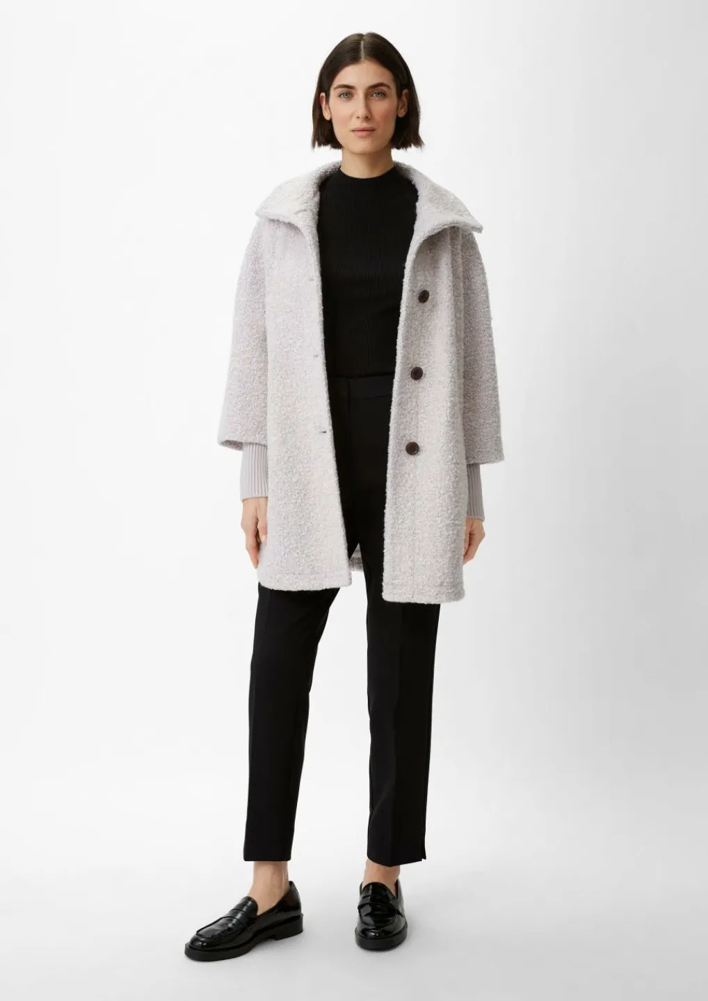 Jacke aus Bouclé-Comma Hot