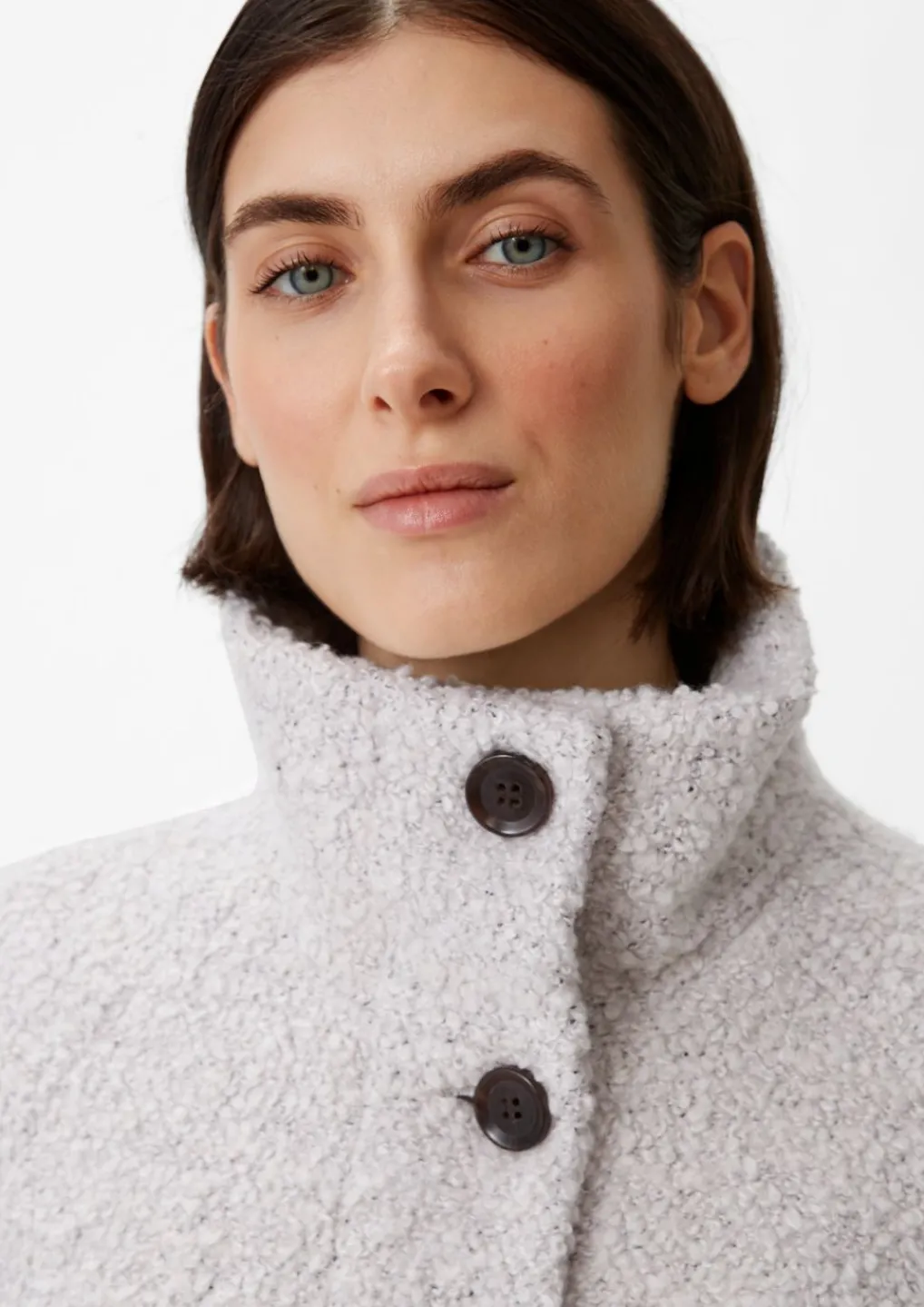 Jacke aus Bouclé-Comma Hot