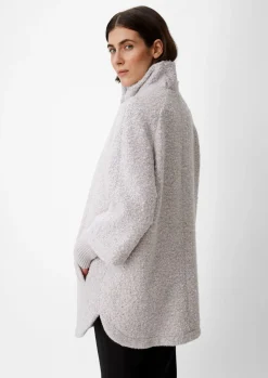 Jacke aus Bouclé-Comma Hot