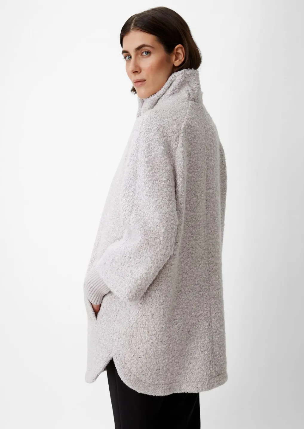 Jacke aus Bouclé-Comma Hot